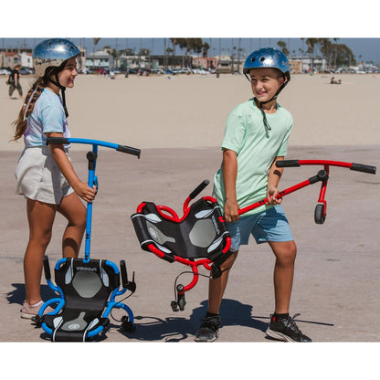 EzyRoller Spinner Ride-On Scooter - Princess Pink - 360° Turns - Kids & Teens