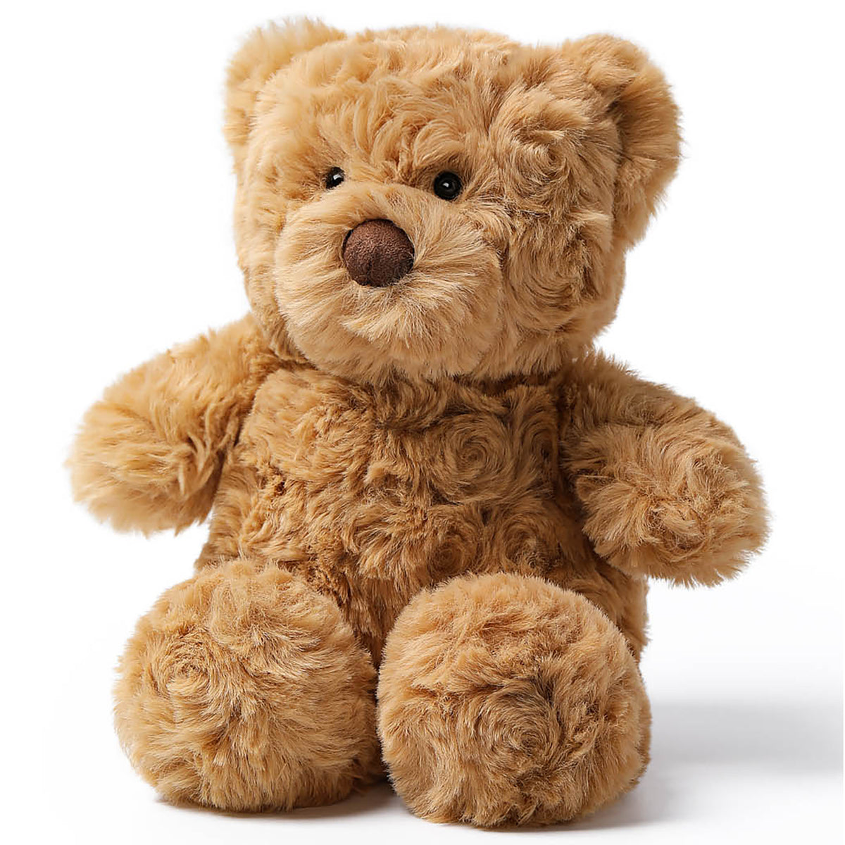 MCHugs Forest Series Betty Bear 7-inch plush teddy bear in tan with brown nose and friendly expression