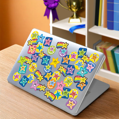 TREND Scratch 'N Sniff All Stars – 240ct Scented Stickers, Star Celebration Pack