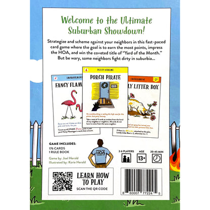 Blue Star Press: Grass Is Greener Neighborly Sabotage Card Game, Ages 13+