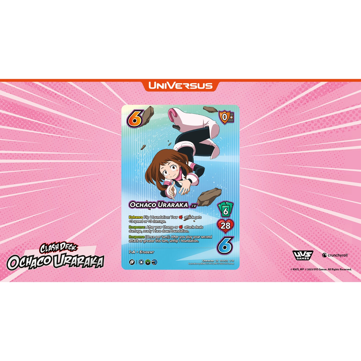 My Hero Academia Universus: Jet Burn Clash Card Game