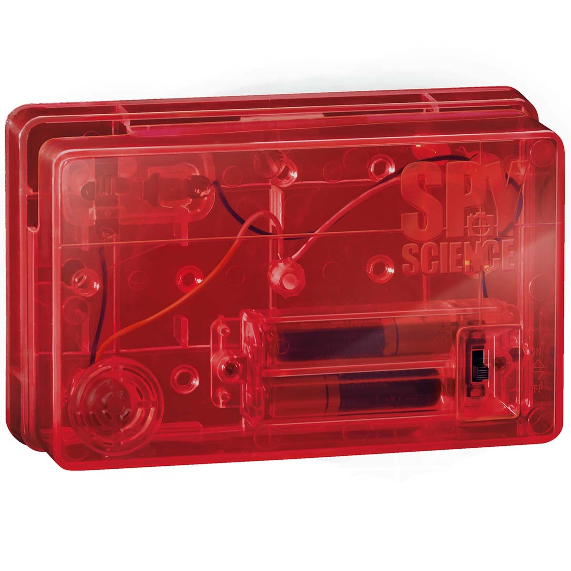 4M KidzLabs Intruder Alarm red DIY security spy gadget toy with circuit components