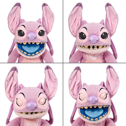 Disney RealFX Angel Puppet with interactive mouth and expressive eyes in pink
