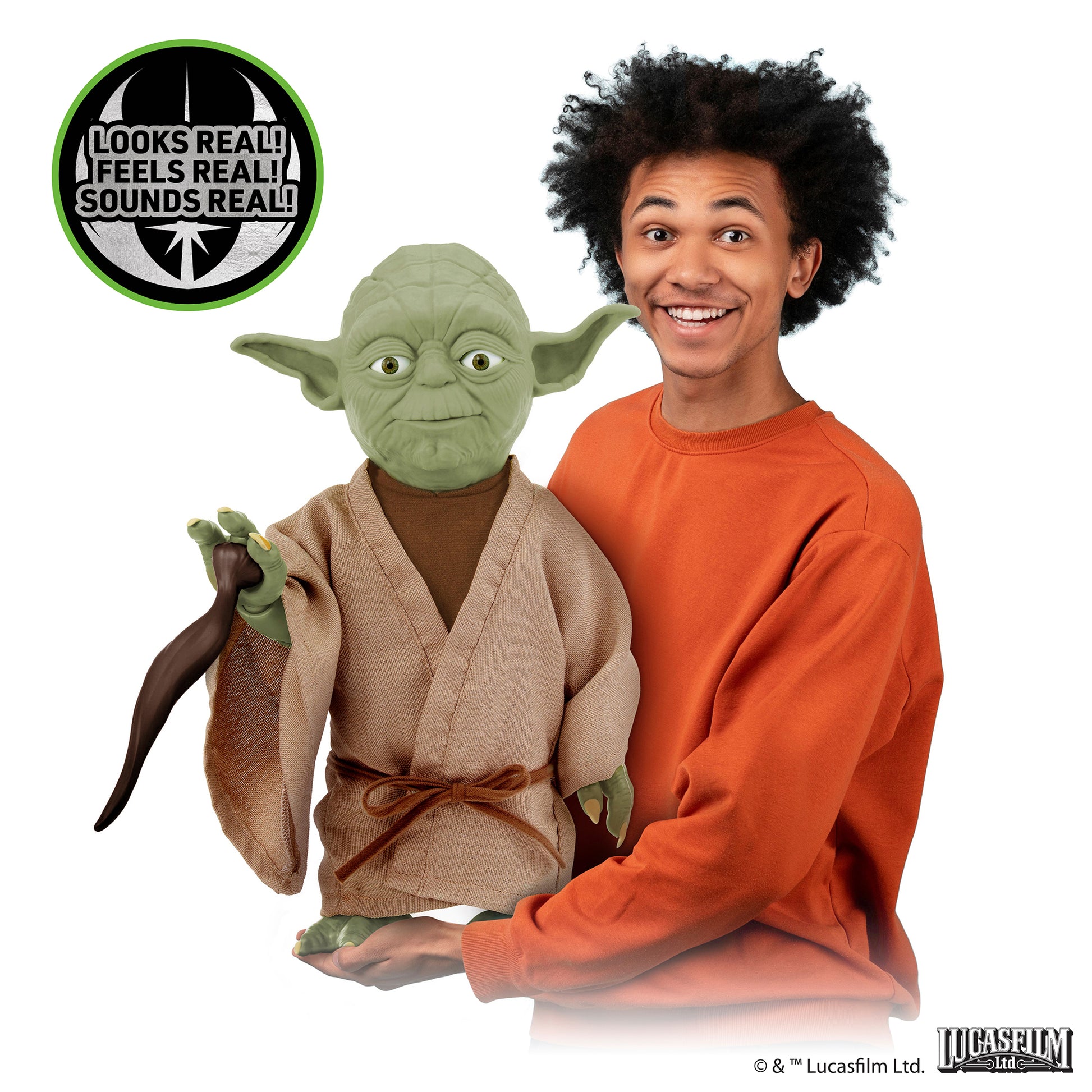 Star Wars Yoda Interactive Talking Figure with realistic details and sounds
