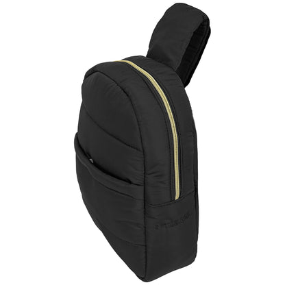 Style.Lab Bekah Puffer Feather-Light Dual Bag Set - Black