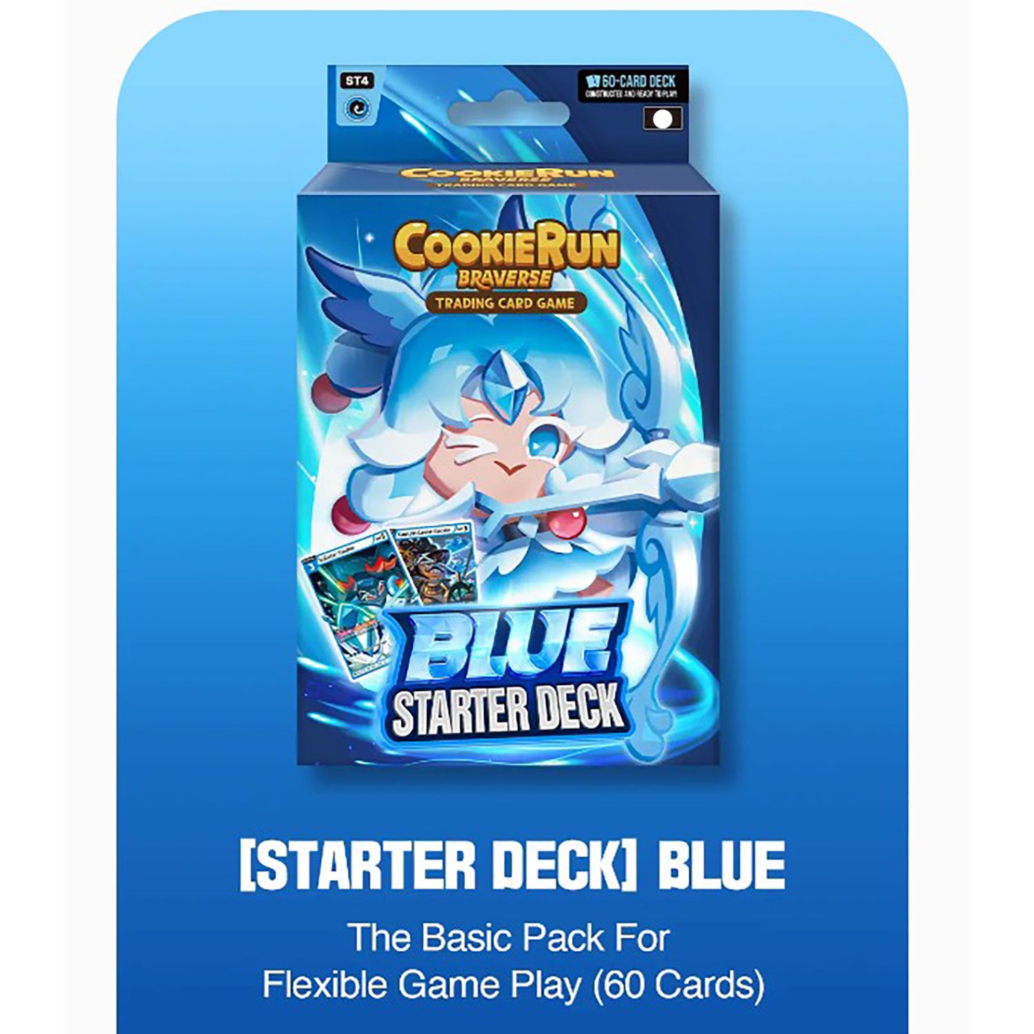 CookieRun Braverse Blue Starter Deck Trading Card Game 60-card pack