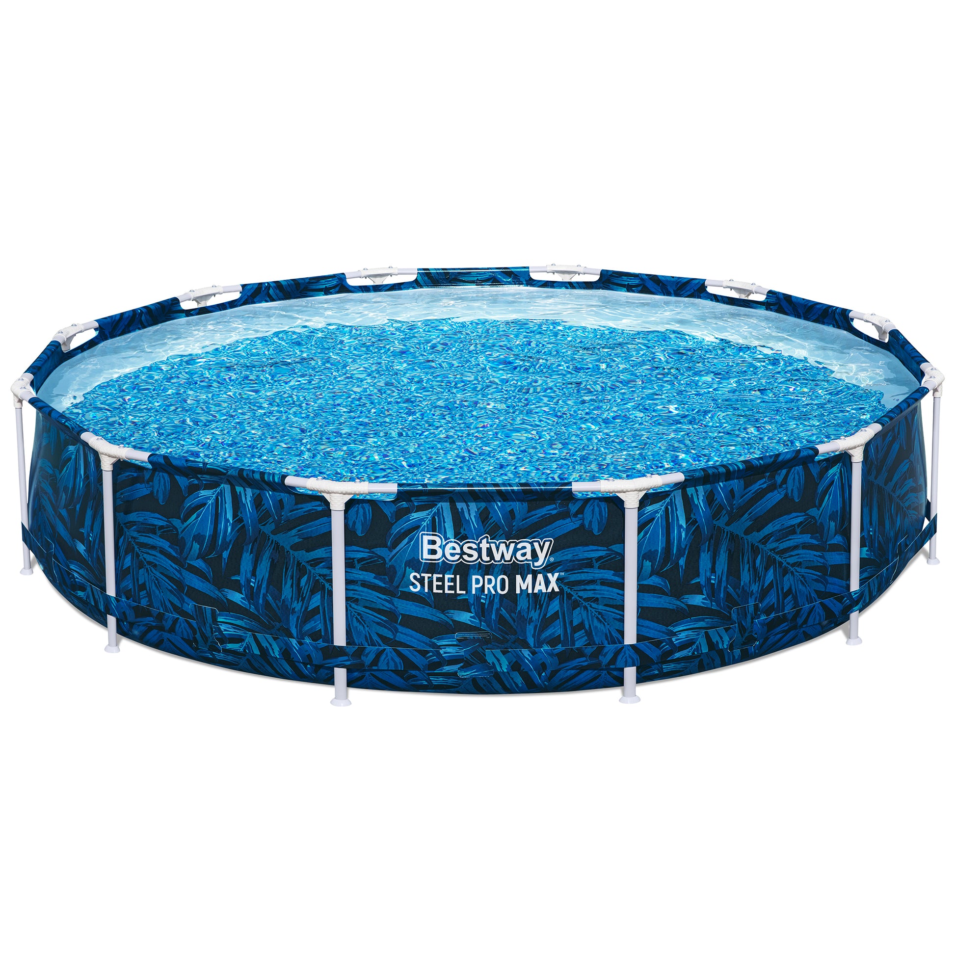 Bestway Steel Pro MAX 12'x30" tropical blue round above-ground pool set