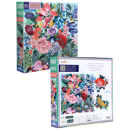 Piece&Love Spring Bouquet Jigsaw Puzzle - 1000 pc