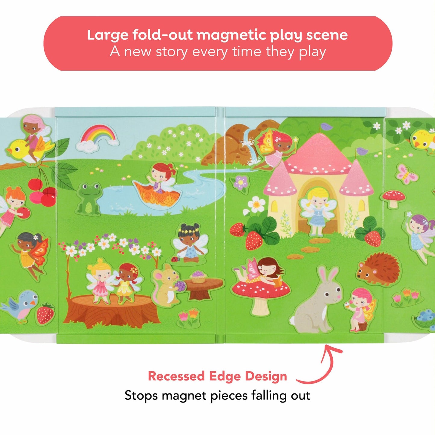 Tiger Tribe Magna Carry Forest Fairies - Magnetic Playset