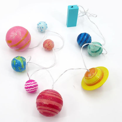 STEAM Powered Kids: Solar System String Lights Kit
