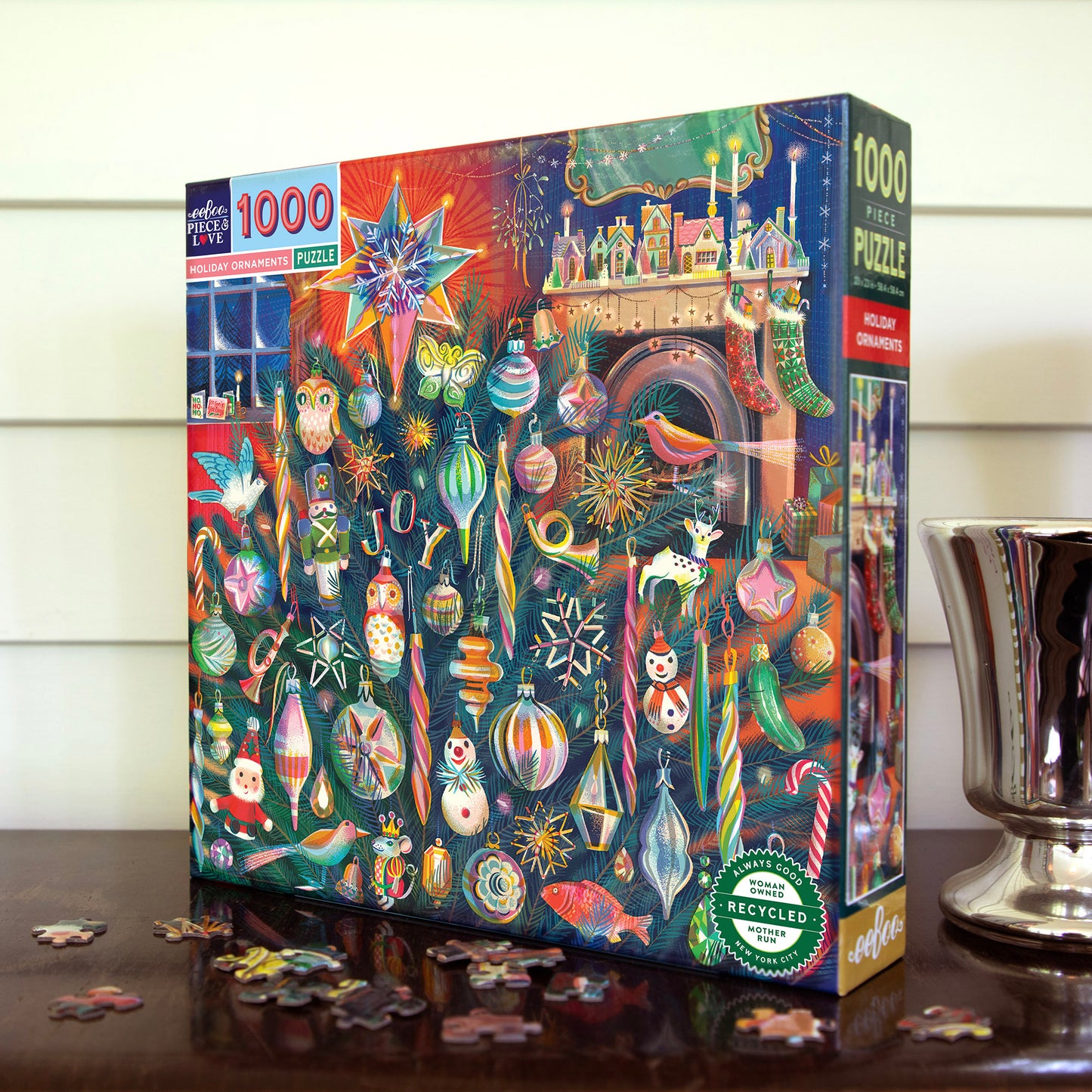 Piece&Love: Holiday Ornaments - 1000 pc Puzzle