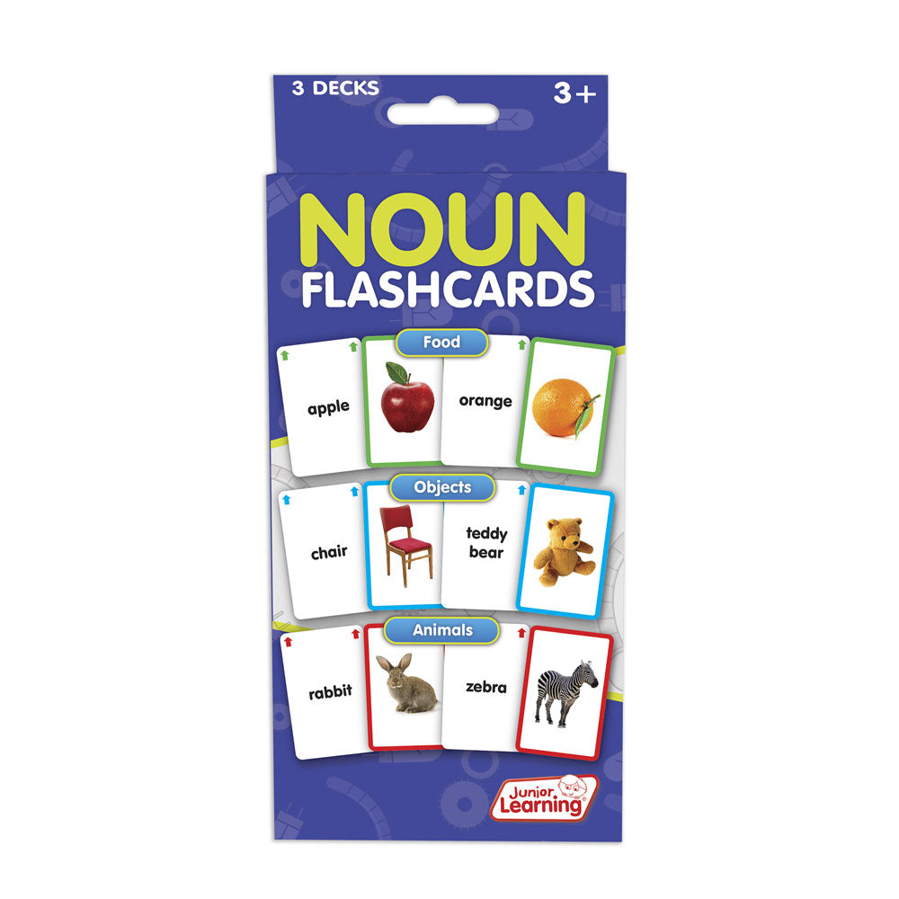 Junior Learning Noun Flashcards - Educational Discovery Set