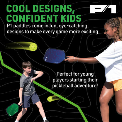 Do-U-Play Pickleball Starter Kit with blue and green paddles and yellow ball
