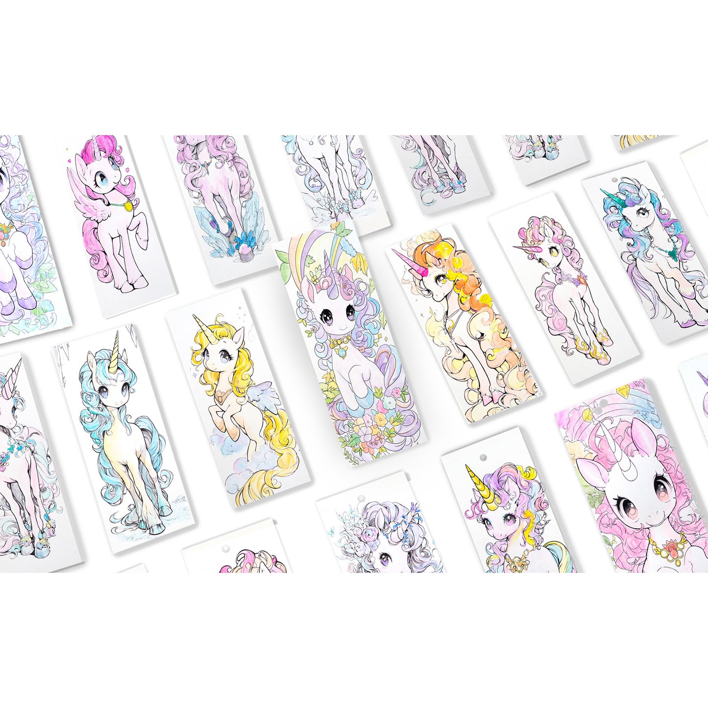 COIPLAY Watercolor Art Kit Unicorns Dream with colorful illustrated unicorn designs