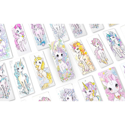COIPLAY Watercolor Art Kit Unicorns Dream with colorful illustrated unicorn designs
