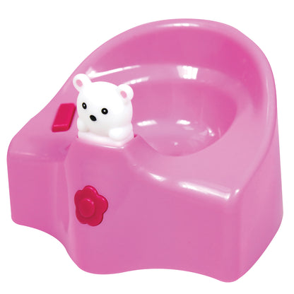 Toys R Us 8" Baby Doll Playset with Bath Tub, Potty & Animal Friends