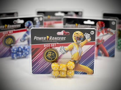 Power Rangers RPG Yellow Dice Set - Ultimate Ranger Roleplay Gear