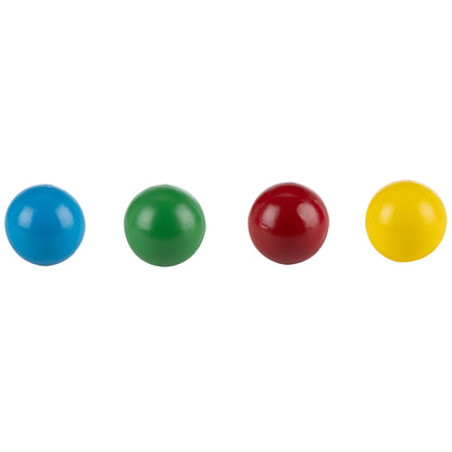 Grasshopper Games Family Croquet Set with Wooden Mallets, Balls, and Travel Bag