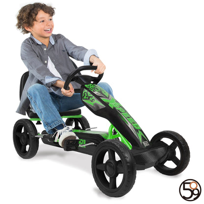 Xspeed - Pedal Go-Kart - Green - Eco-Friendly Outdoor Adventure