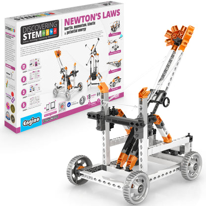 Engino Discovering STEM Newton's Laws Physics Building Set - 8 Models
