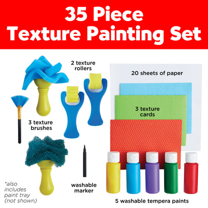 Faber-Castell Young Artist Texture Painting Set - 35 Pieces
