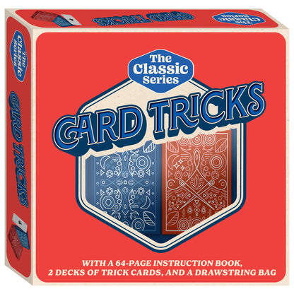 Hinkler Retro Box Card Tricks Classic Series with instruction book and two decks
