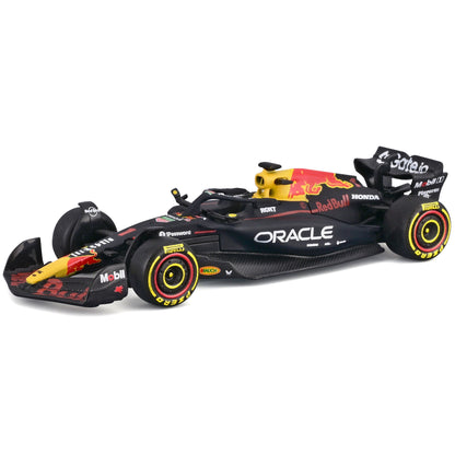 Bburago 1:64 Red Bull RB21 Max Verstappen Formula One diecast race car with yellow and red details