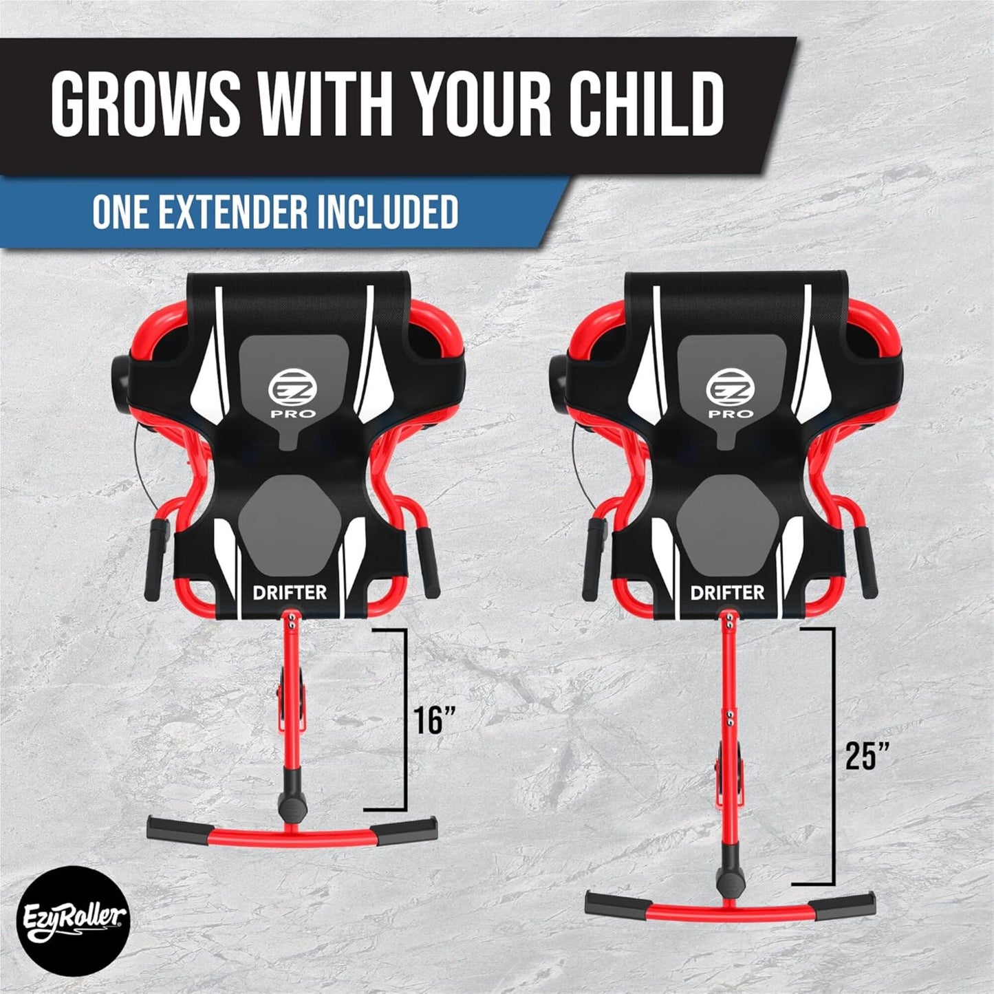 EzyRoller: Drifter Pro X - Bravo Red