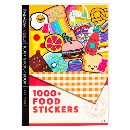 Sticker Mania 4-Pack Sticker Books - Themes Including Cute, Photoreal, Food, Animals