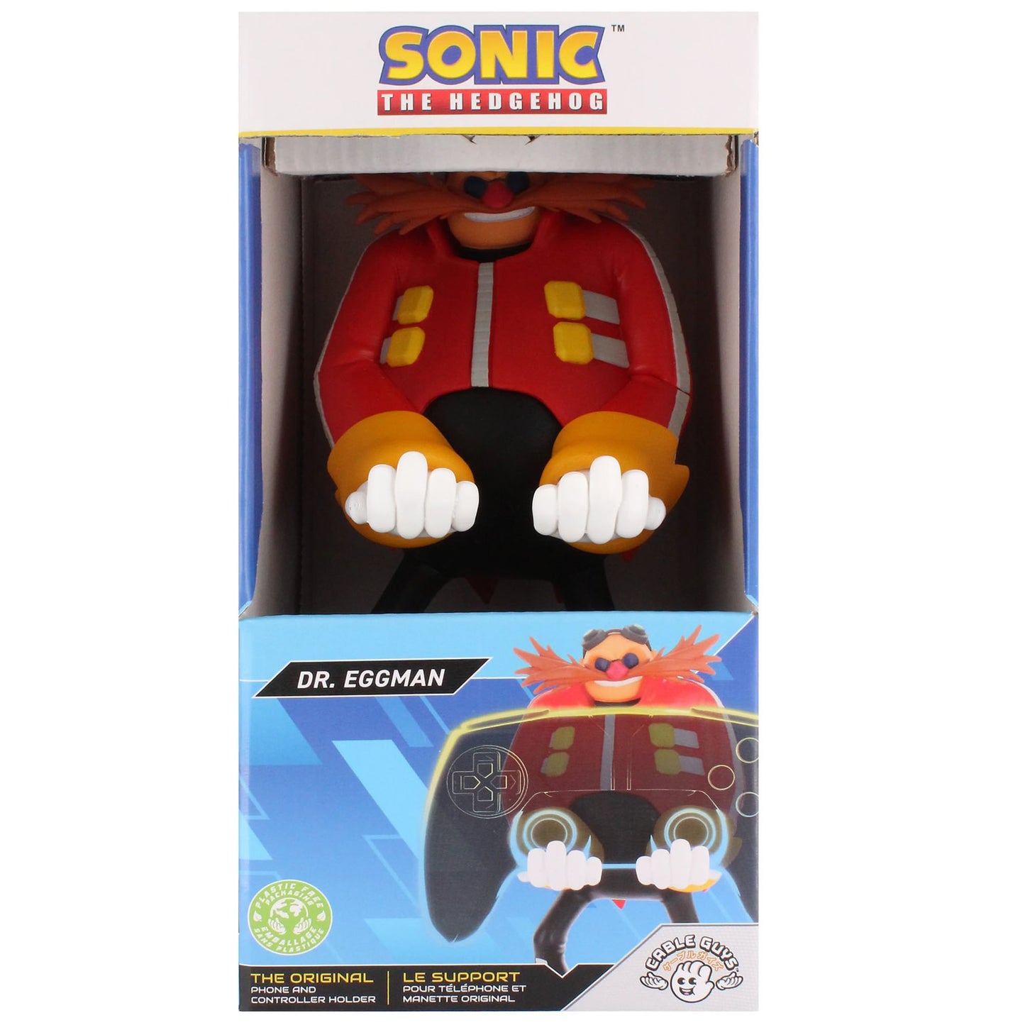 Exquisite Gaming Sonic 8.5 inch Cable Guys Dr. Eggman Controller Holder