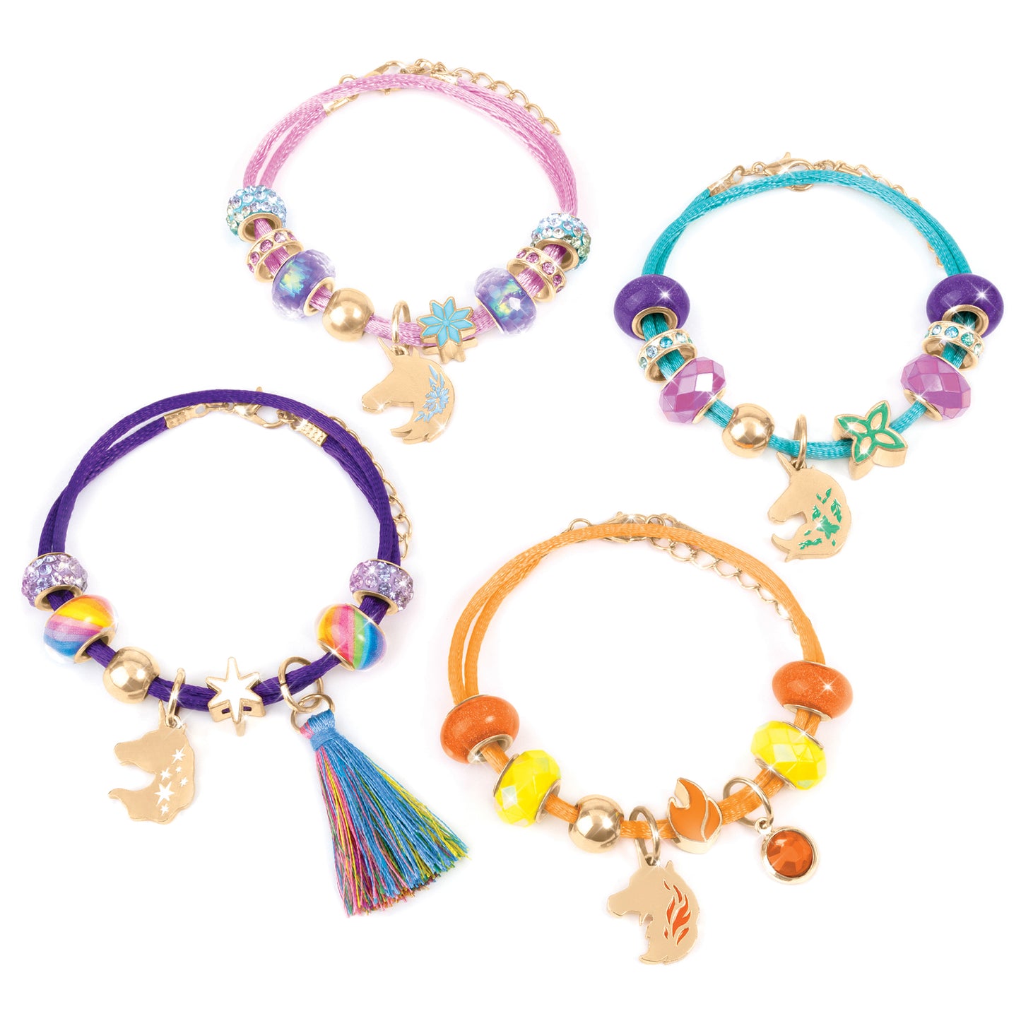 Unicorn Academy Charm Bracelet DIY Jewelry Making Kit