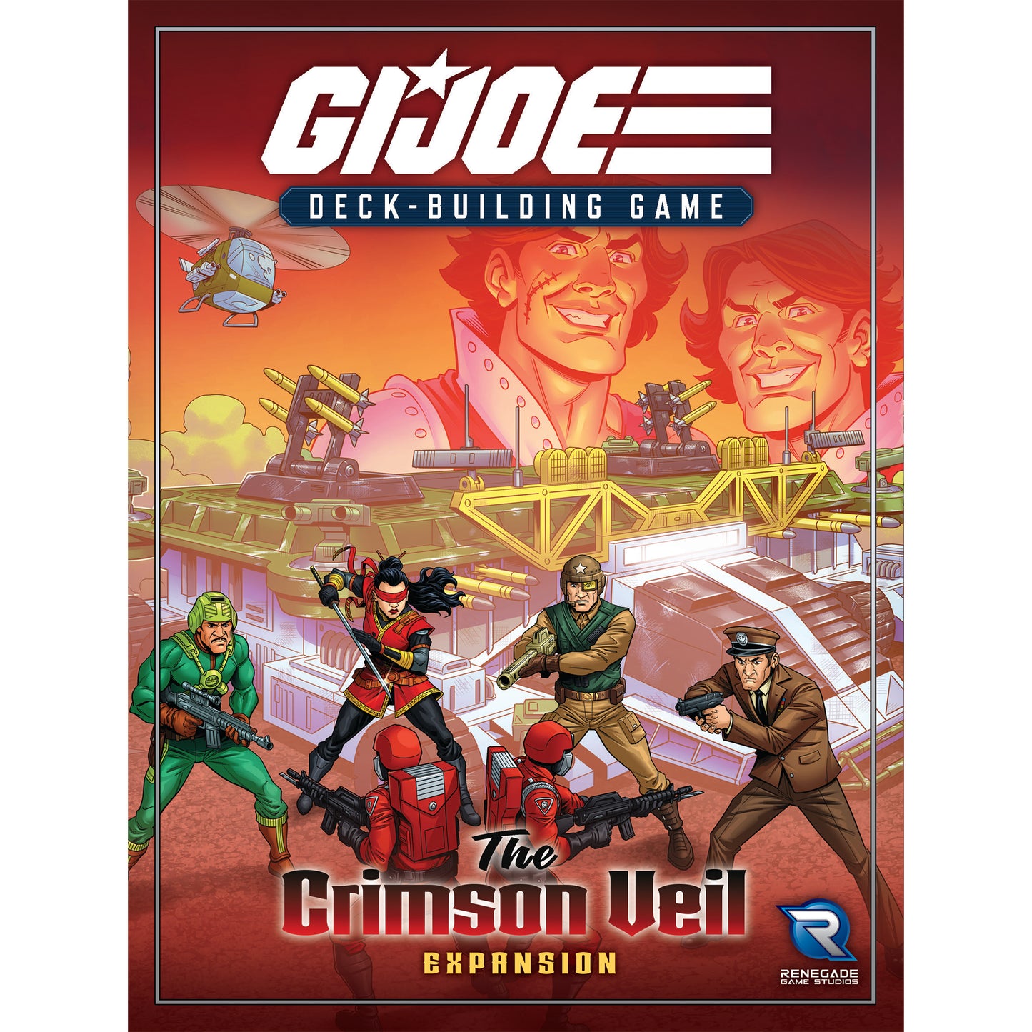 G.I. JOE The Crimson Veil Expansion Deck-Building Game