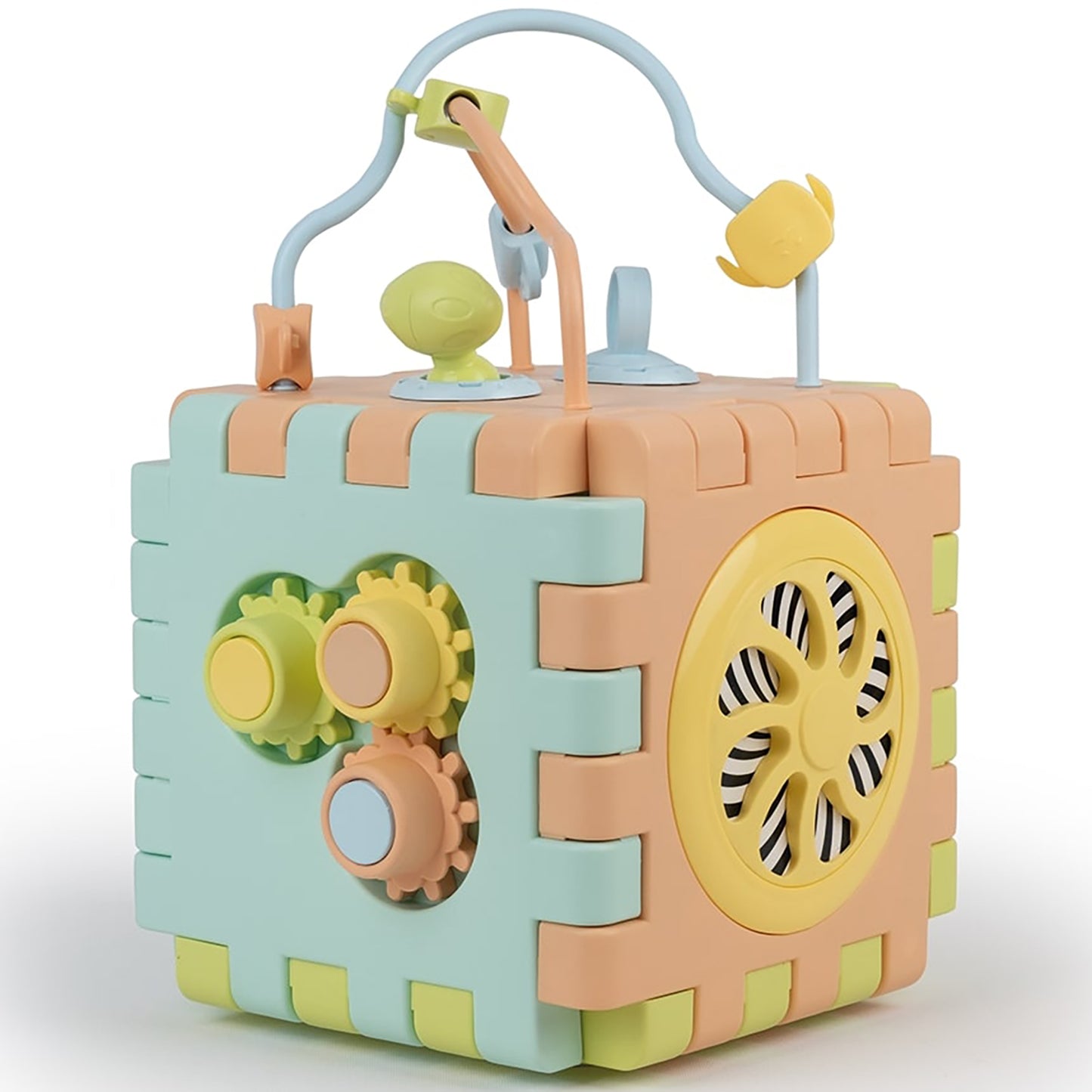 Dolu Dynamic Play Cube - Educational Toy for Toddlers 12mo+