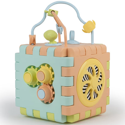 Dolu Dynamic Play Cube - Educational Toy for Toddlers 12mo+