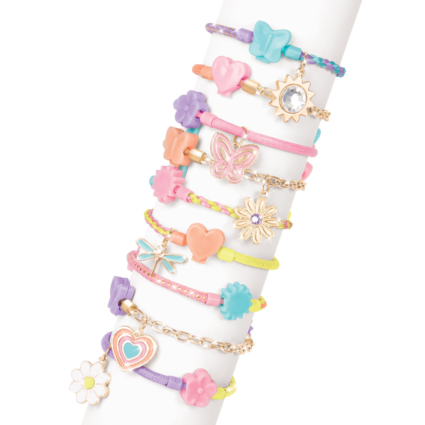 MIR Pastel Paradise Jewelry Kit - Bracelet & Necklace Crafting Set