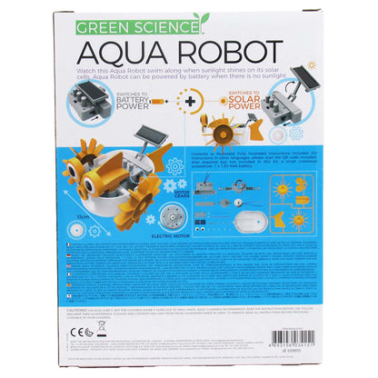 Green Science Aqua Robot Hybrid Power Swimming Robot Kit