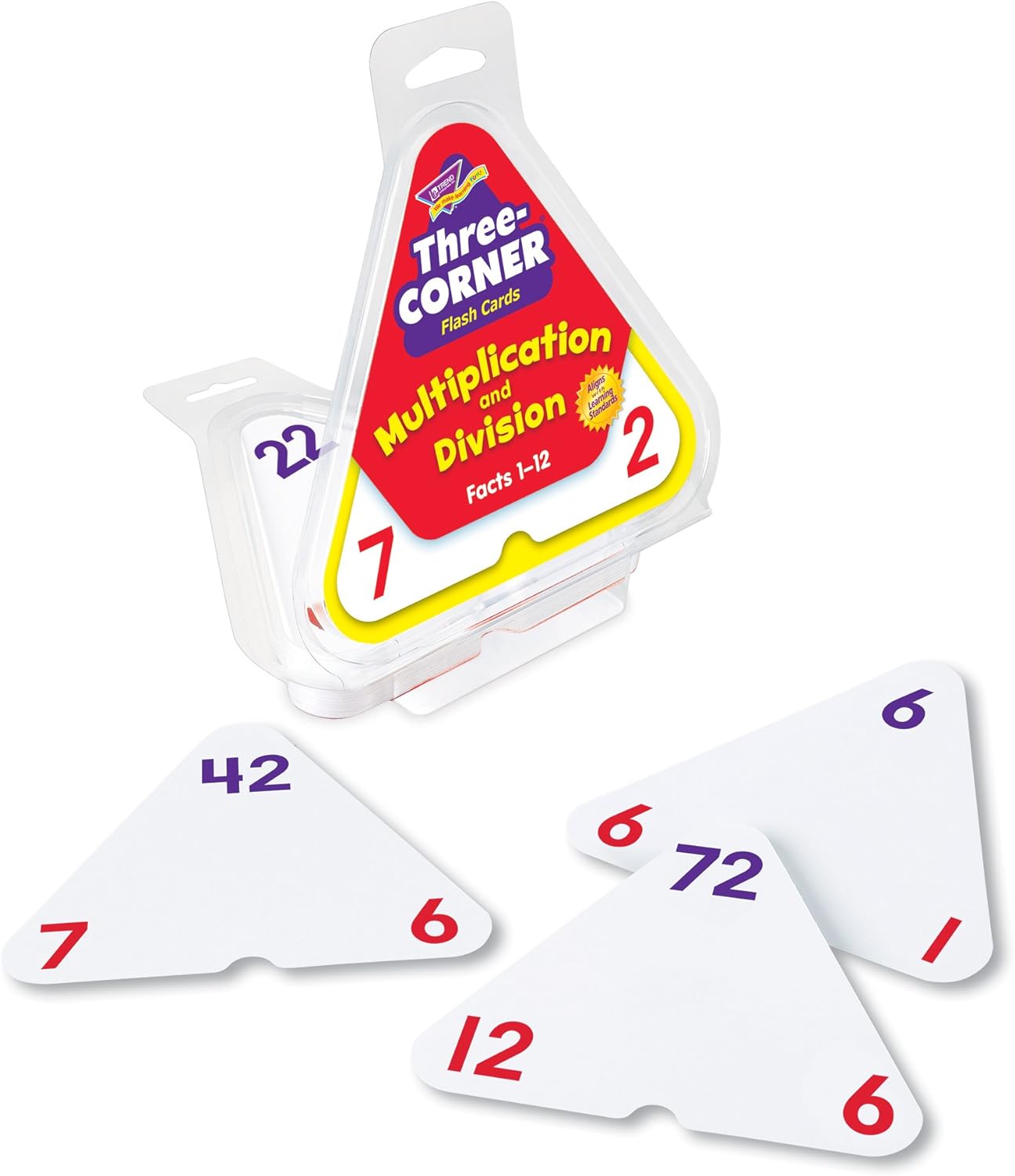 Trend Enterprises Interactive Math Flash Cards - Multiplication & Division