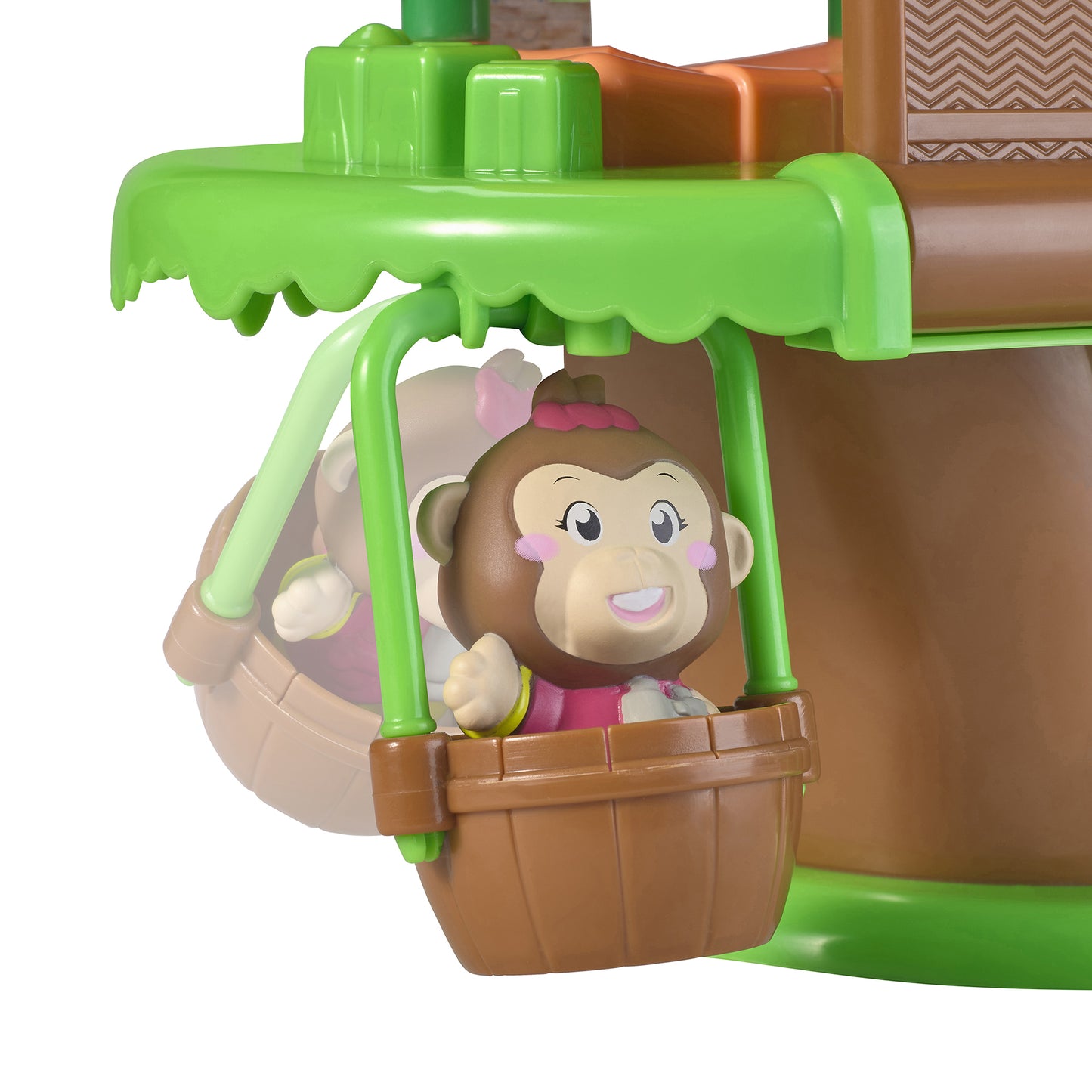 Timber Tots Tropical House Playset with Exclusive Monkey Character