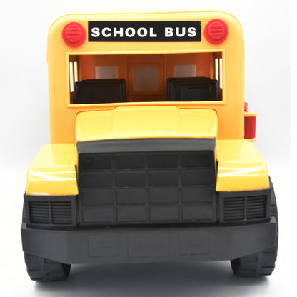 Mighty Wheels 16" Yellow School Bus with Interactive Doors