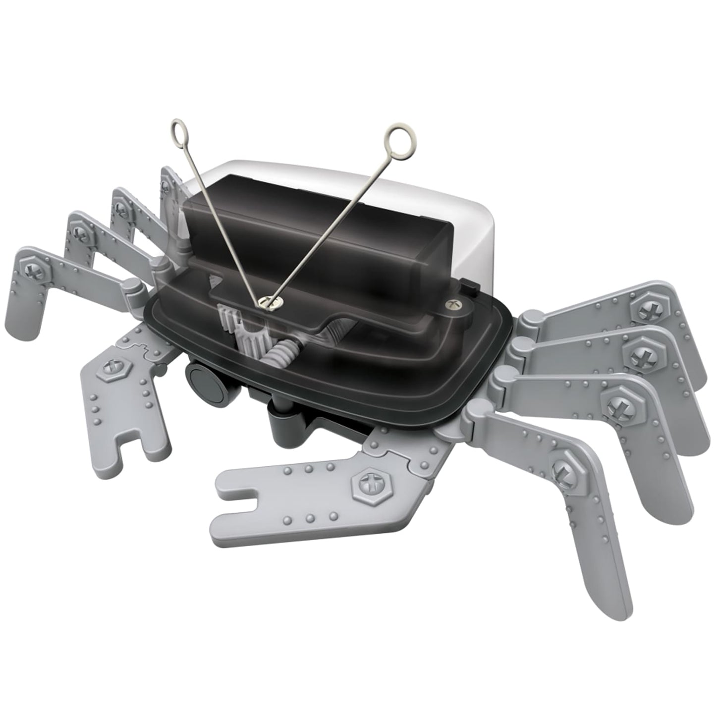 KidzRobotix Table Top Robot with gray metal legs and black control center