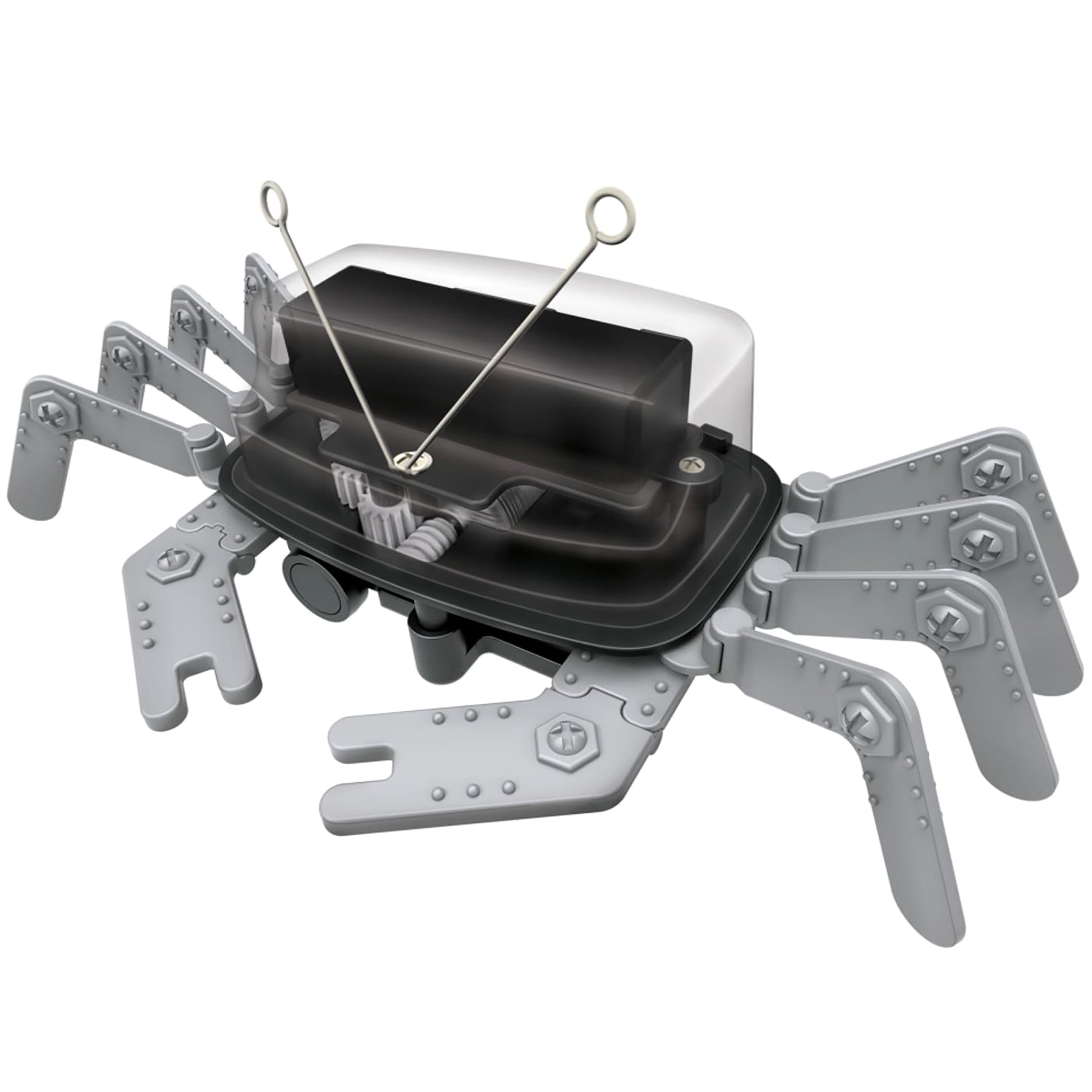 KidzRobotix Table Top Robot with gray metal legs and black control center