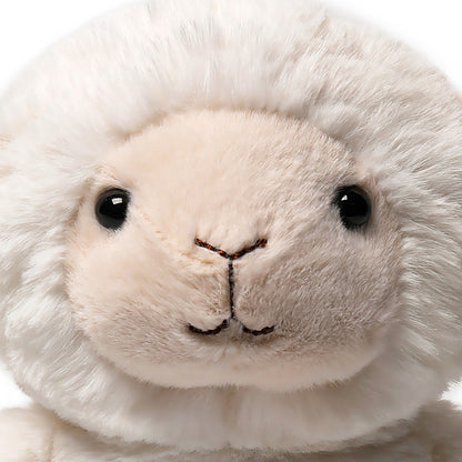 McHugs Kindergarten Series Caring Mother Sheep 9.8-Inch Plush with white fluffy texture and gentle smiling face