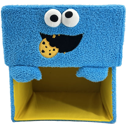 Sesame Street Cookie Monster Storage Bin – 12" Cube Organizer