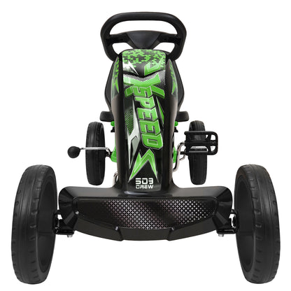 Xspeed - Pedal Go-Kart - Green - Eco-Friendly Outdoor Adventure