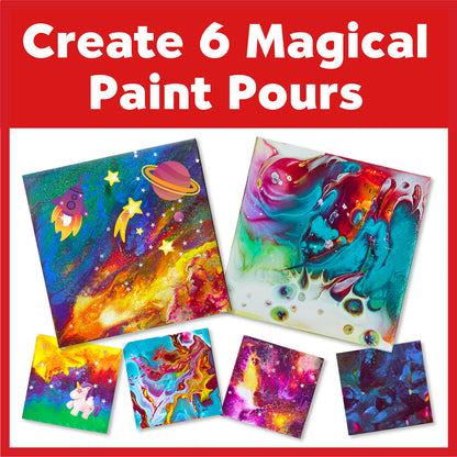 Faber-Castell Do Art Paint Pour Studio - Color Splash Kit