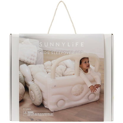 Sunnylife Kids Summer Van Sleepover Bed - Inflatable Indoor-Outdoor Fun