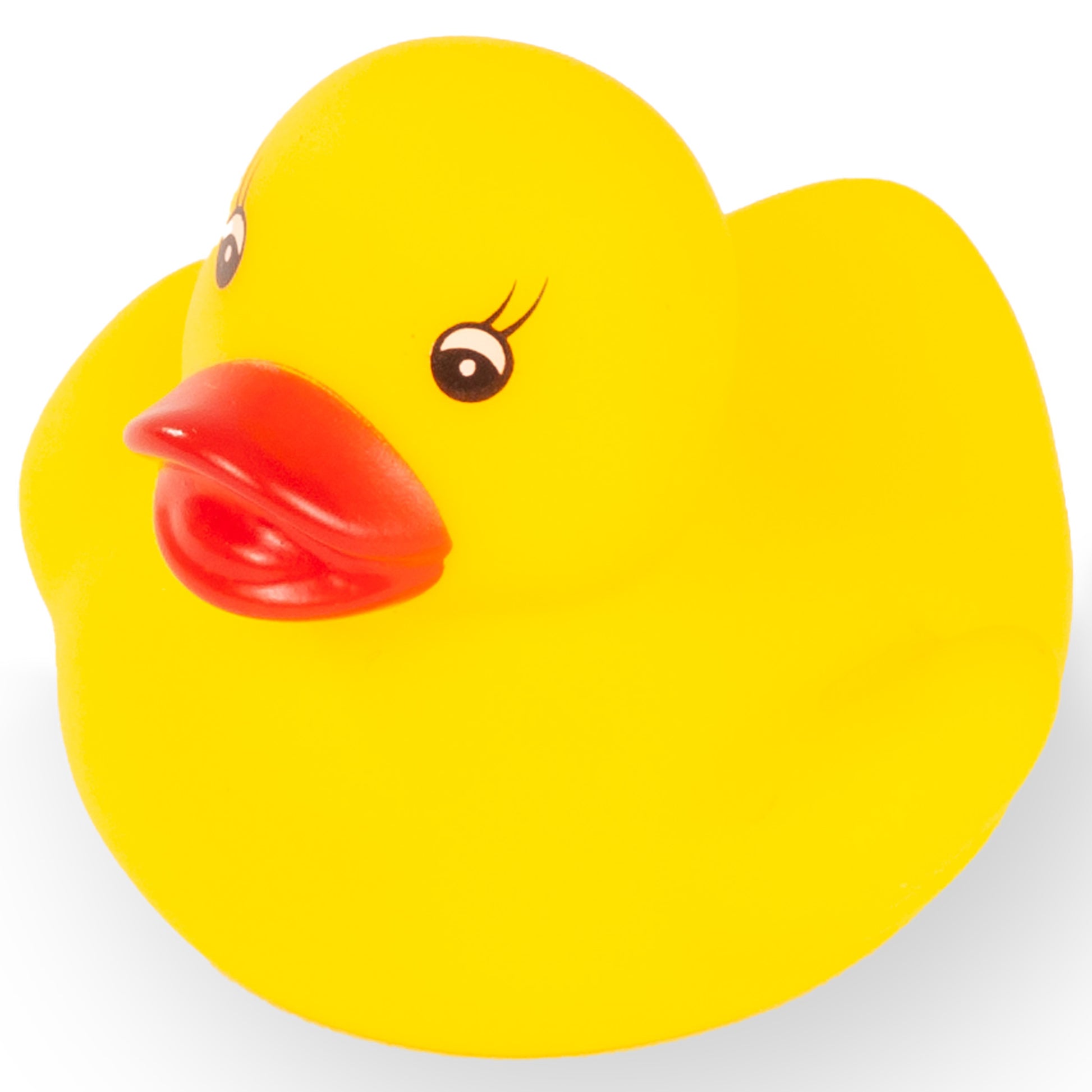 Gotz Sleepy Aquini yellow rubber duck bath toy with red bill