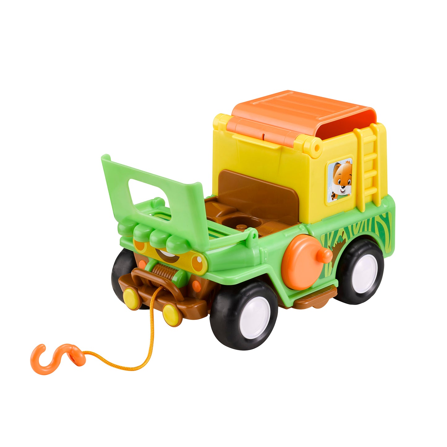 Timber Tots Safari Jeep Adventure Set with Exclusive Monkey Character