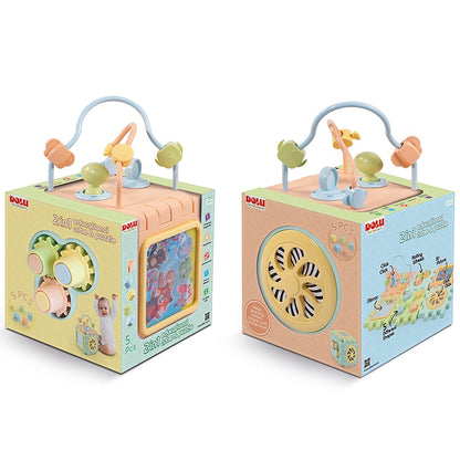 Dolu Dynamic Play Cube - Educational Toy for Toddlers 12mo+