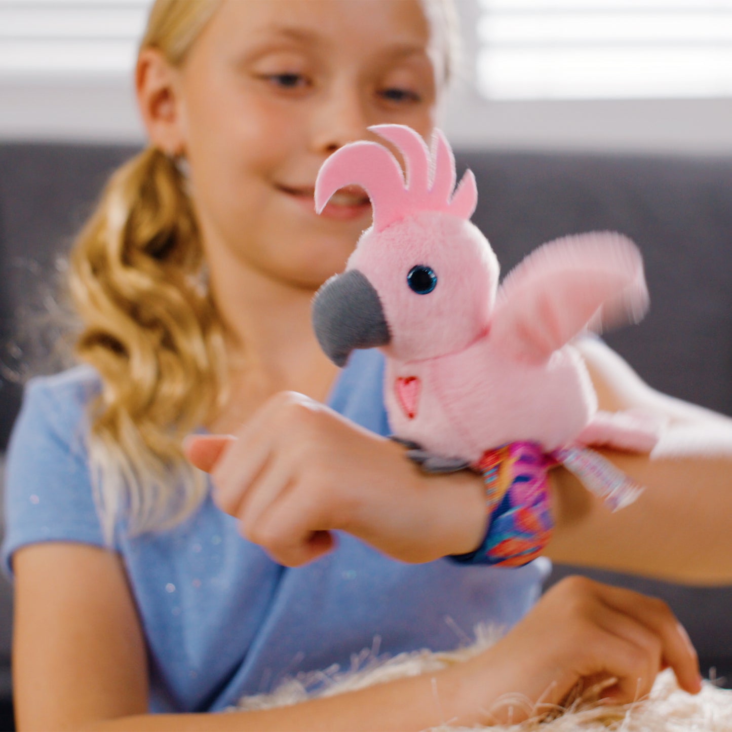 Happy Yappers Interactive Birds 2 Pack: Cockatoo & Blue Parrot